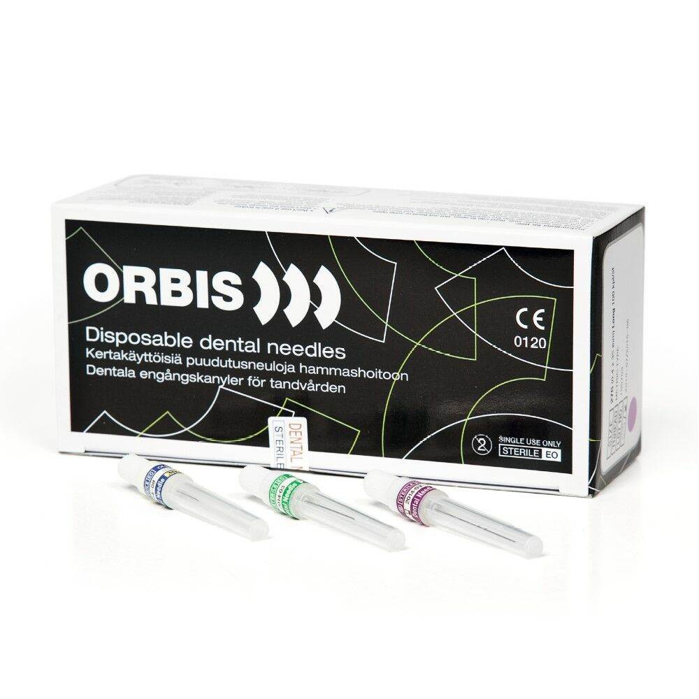 Orbis aiguille d'anesthésie – JH Hammastuote Oy, Injectable Anesthetics