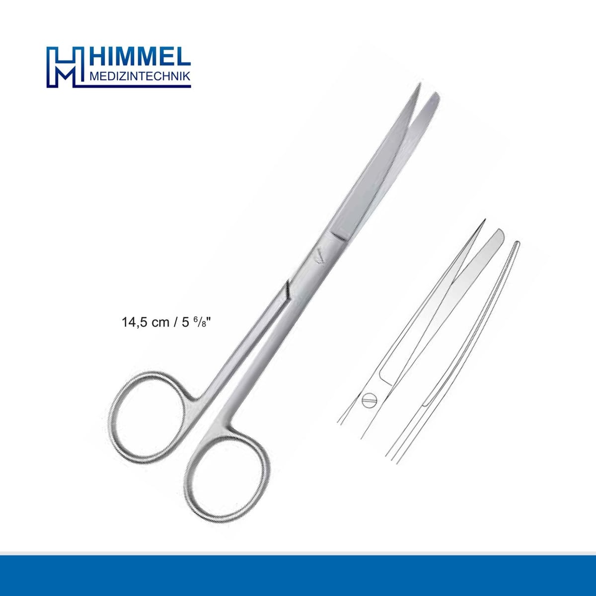 Dissecting scissors, Delicate dissecting scissors – Himmel Medizintechnik, Surgical Instruments