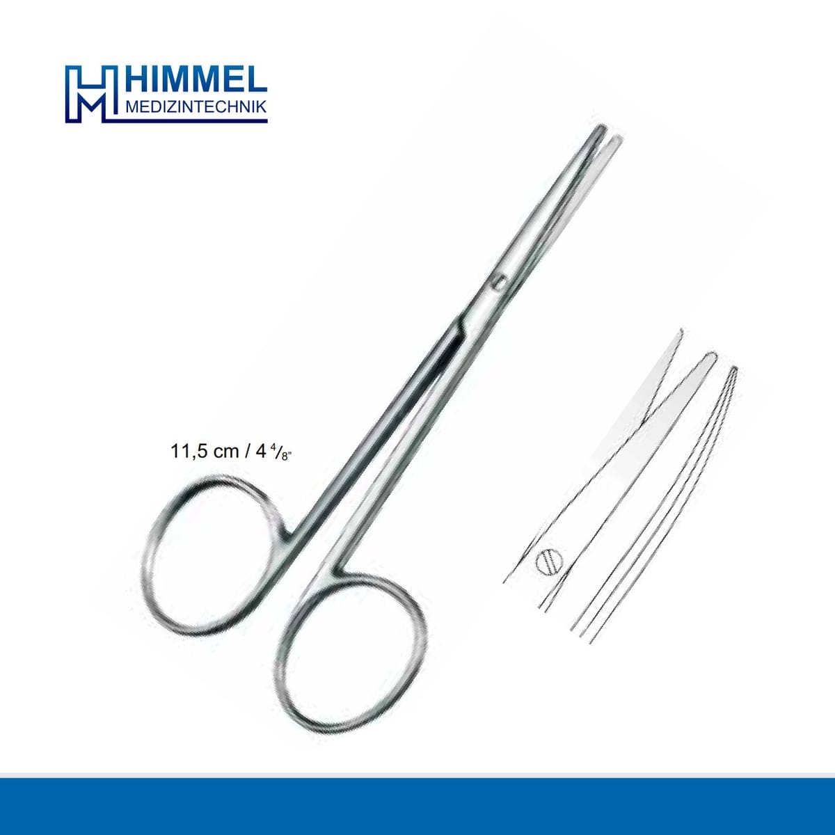 Operating scissors, dissecting scissors(Metzenbaum) – Himmel Medizintechnik, Surgical Instruments