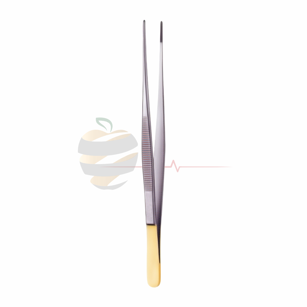 Potts Smith Tweezer – Gold Plated End – Hospimed Mfg, Pinzetten