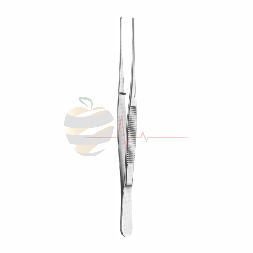 Semkin Taylor Straight (1x2 Teeth) Tweezers – Hospimed Mfg, Tweezers