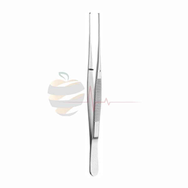Semkin Taylor Straight (1x2 Teeth) Tweezers