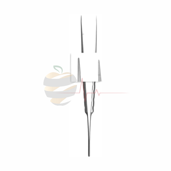 Plain Straight Diamond Dusted Forceps (SS)