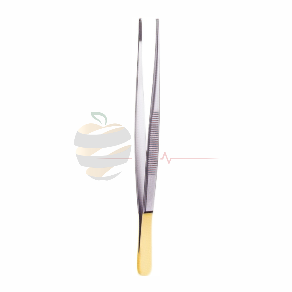 General Tweezer 1x2 – Gold Plated End – Hospimed Mfg, Pinzetten