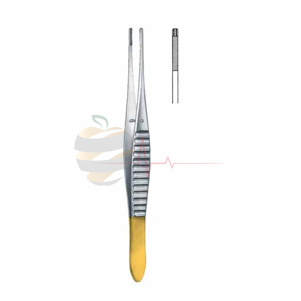 DeBakey Micro Profile Tweezer (16cm, Gold-Plated End) – Hospimed Mfg, Tweezers