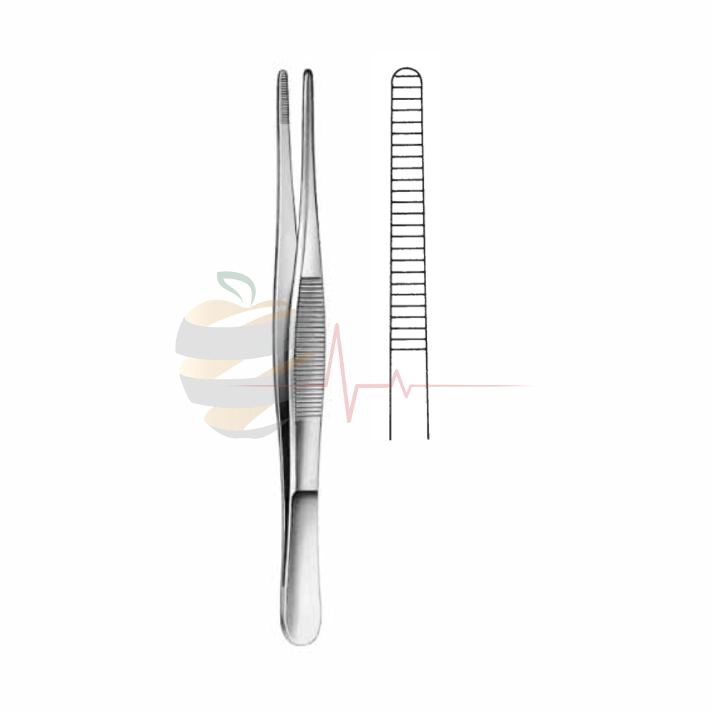 Dressing &amp; Tissue Forceps (16cm, Slender Pattern) – Hospimed Mfg, Tweezers