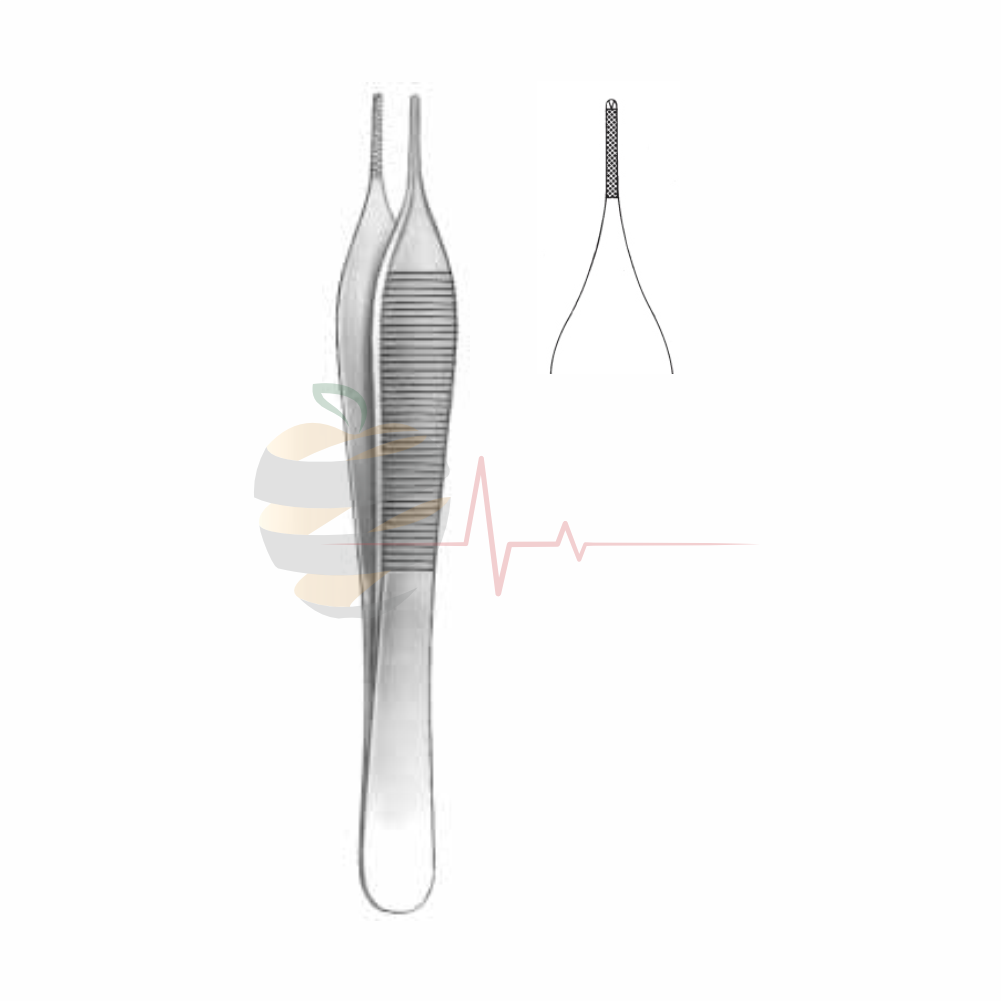 Mini Adson Tweezer (12cm, Mini Profile) – Hospimed Mfg, Pinzetten