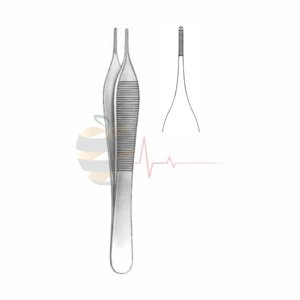 Mini Adson Tweezer (15cm, Mini Profile)