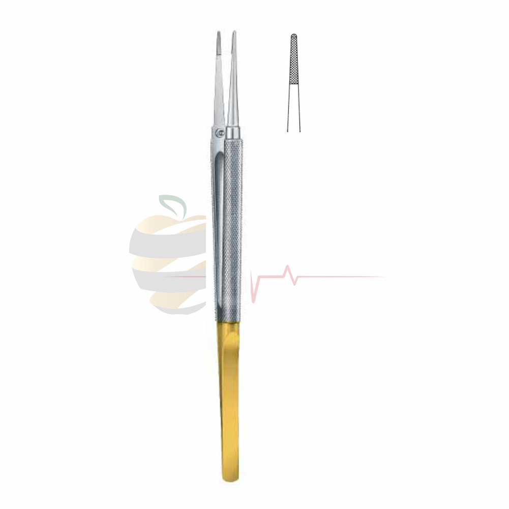 Jaboma Forceps – Gold Plated End (18 cm) – Hospimed Mfg, Tweezers