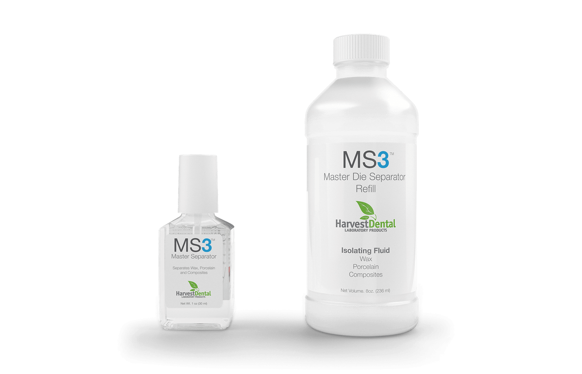 MS3 Master Die Separator – HPdent GmbH, Gypsum Additives, Die Hardeners and Plaster Removers