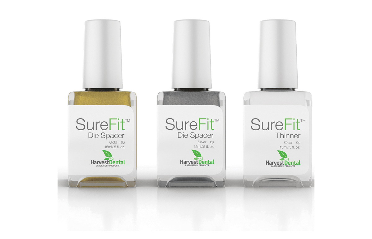 SureFit Die Spacer – HPdent GmbH, Gypsum Additives, Die Hardeners and Plaster Removers
