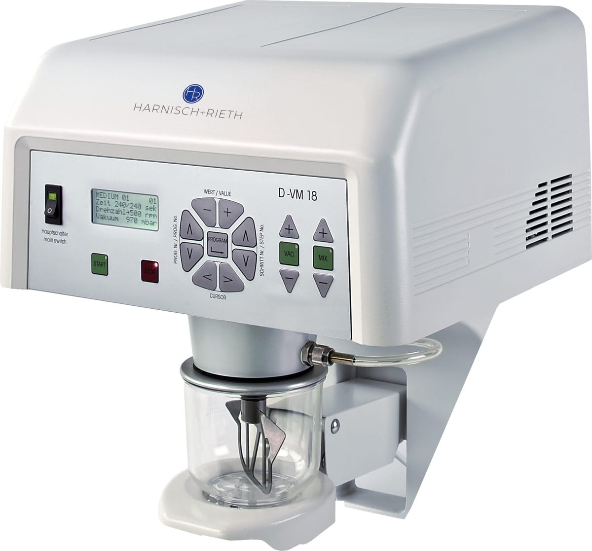 Vakuummischgerät D-VM 18 10415 – Harnisch + Rieth, Mixing and Stirring Units