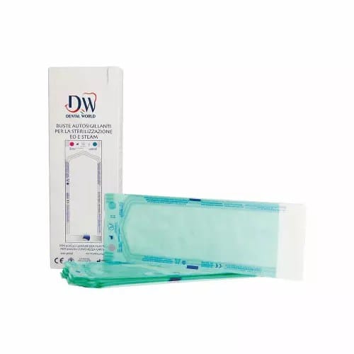 Buste sterilizzanti – DENTAL WORLD srl, Sterilization Reels and Pouches