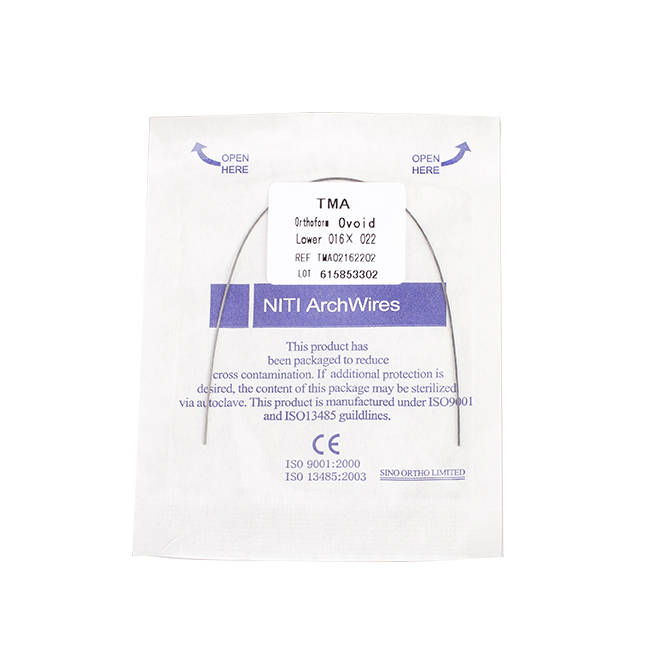 TMA Arch Wires – Sino Ortho Limited, Wires & Arches