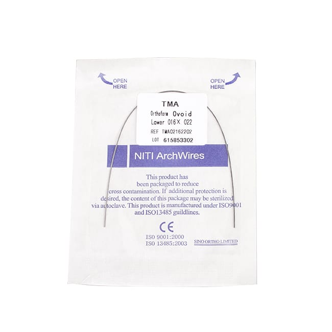 TMA Arch Wires – Sino Ortho Limited, Wires and Archwires