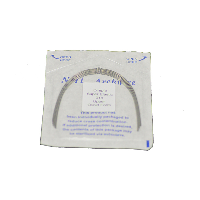 Dimple Super Elastic NiTi Arch Wires – Sino Ortho Limited, Wires & Arches