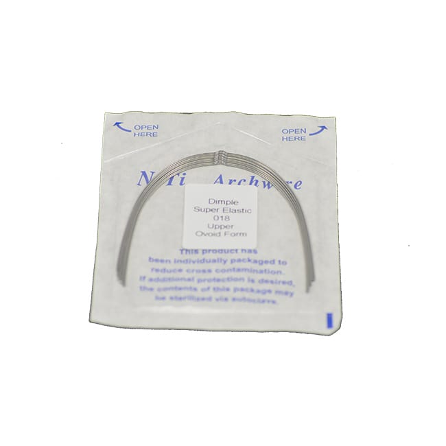 Dimple Super Elastic NiTi Arch Wires – Sino Ortho Limited, Drähte und Bögen