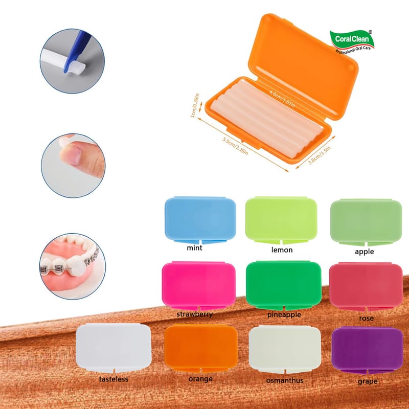 Oral Scented Orthodontic Wax Dental Ortho Wax Pattern Dental Wax Tip – Coral Healthcare Products Manufacturer Co., Ltd., Orthodontics