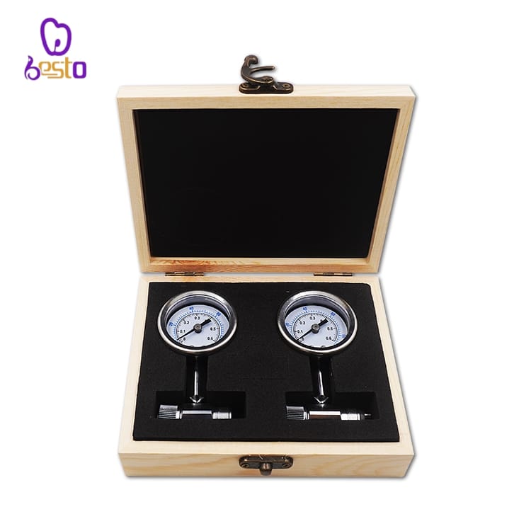 Dental Pressure Test Gauge Handpiece Dental Chair Air Unit Compressor Air Pressure Dentistry Tools Dental Turbine Manometer – BESTDENT FOSHAN MEDICAL EQUIPMENT CO.,LTD, Spare Parts