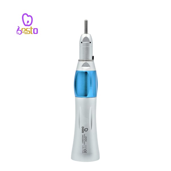 Dental 1:1 External Tips Straight Air Turbine Dental Handpiece