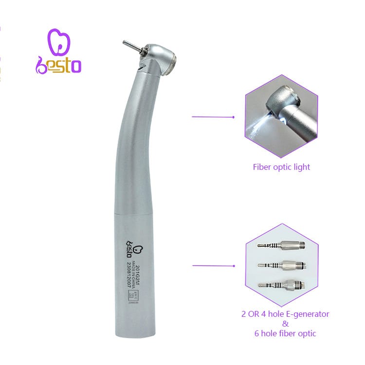 Fiber Optic High Speed Air Turbine Handpiece Dental Equipment – BESTDENT FOSHAN MEDICAL EQUIPMENT CO.,LTD, Übertragungsinstrumente