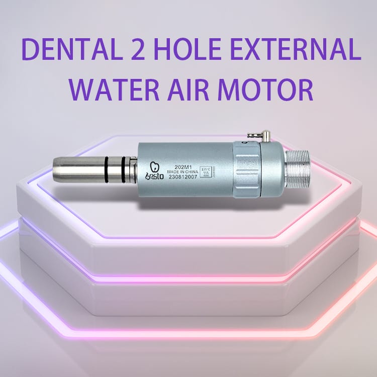 Dental Air Motor 2 Hole External Water Low Speed Air Turbine Handpiece – BESTDENT FOSHAN MEDICAL EQUIPMENT CO.,LTD, Handpieces and Contra-Angles