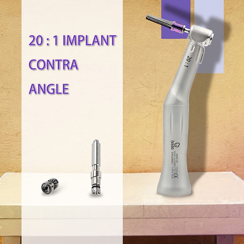 20:1 Implant contra angle dental handpiece – BESTDENT FOSHAN MEDICAL EQUIPMENT CO.,LTD, Handpieces and Contra-Angles