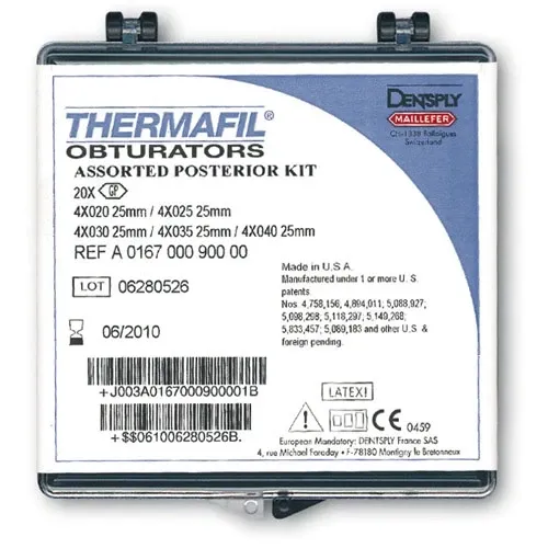 Thermafil Posterior Kit A 0167 Größe 20-40, Set 20 Stück