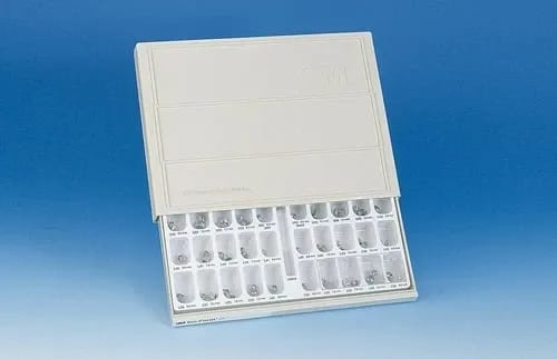 Iso-Form Kronen UK 2. Prämolar links L53, Pckg. 5 Stück