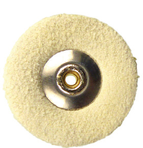 Schwabbel Wildleder unmontiert Ø 220 – Busch & Co., Polishing Wheels & Discs