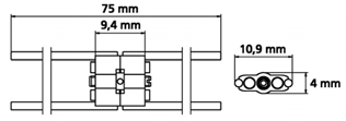 hyrax Mini-7 (abgewinkelter Draht, 10 Stk.)