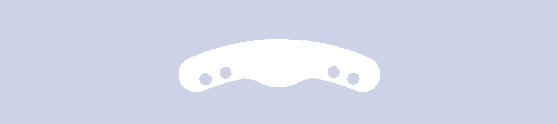 Matrizenspanner Ivory-Form (mit Bäckchen) – E. HAHNENKRATT, Matrix Retainers & Wedges