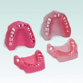 A-PB WOK KR Maxillaire en cire A-PB avec caries