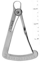 1 Iwanson Spring Caliper - Metal and Porcelain
