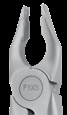 1 Atraumair Standard-Zange, Obere Schneidezähne – Hu-Friedy Mfg., Extraction Forceps