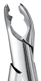 151AS Split Beak Forceps, Serrated, Lower Universal – Hu-Friedy Mfg., Extraction Forceps