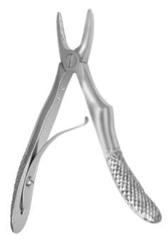 6C Davier pédiatrique style européen Kinder, molaires supérieures – Hu-Friedy Mfg., Extraction Forceps