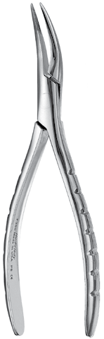 300 Root Forceps, Serrated, Upper Roots – Hu-Friedy Mfg., Extraction Forceps