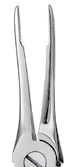 49 Root Forceps, Serrated, Upper Roots, Matte Finish – Hu-Friedy Mfg., Extraction Forceps