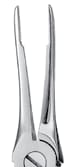 49 Forceps Racinaires, Cranté, Racines Supérieures, Finition Mate – Hu-Friedy Mfg., Extraction Forceps