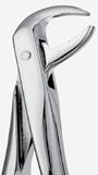 76S Oberkiefer-Wurzelzange, gezähnt – Hu-Friedy Mfg., Extraction Forceps