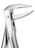 97 Root Forceps, Serrated, Upper Roots, Matte Finish