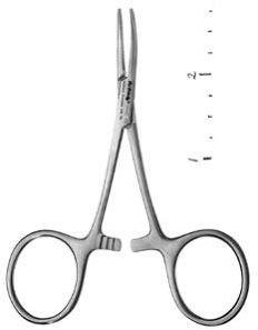 Hartmann Hämostat, gebogen, 4" – Hu-Friedy Mfg., Hemostatic Agents