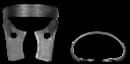 Crampon de digue en caoutchouc #13A (Black Line) – Hu-Friedy Mfg., Rubber Dam