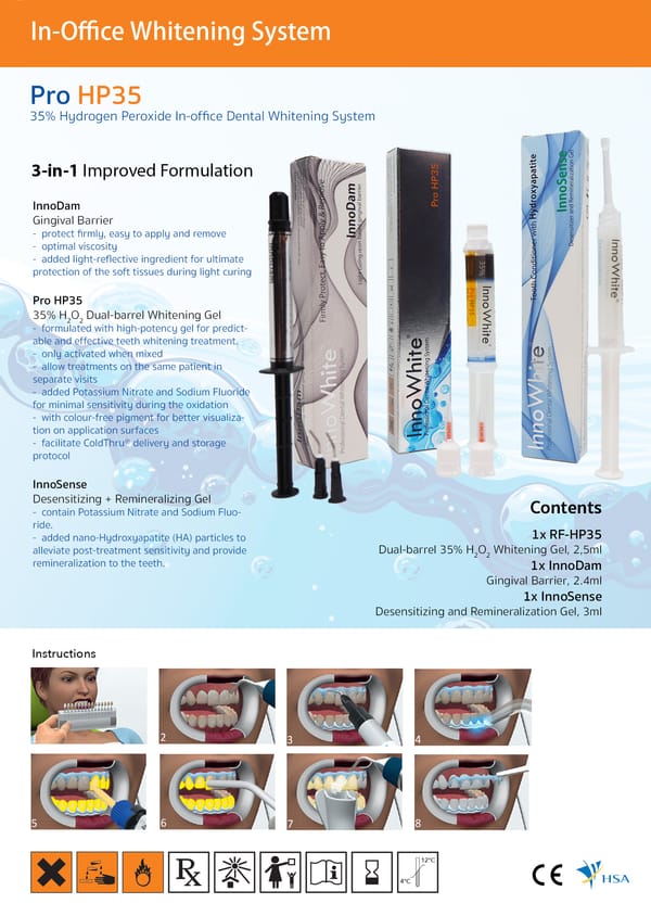 InnoWhite Pro HP35 Praxisbleaching-System