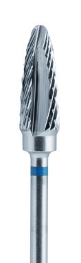 Hartmetallinstrument, Einhiebverzahnt, Grob (Kunststoffbearbeitung)