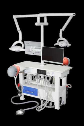 Doppelseitiger Phantomkopfsimulator für die Dentalausbildung – Navadha Enterprises, Geräte
