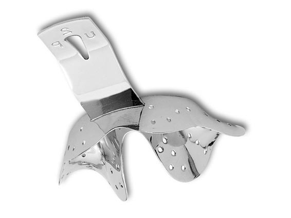 Porte-empreinte Ehricke pour maxillaires inférieurs partiellement dentés, taille 1