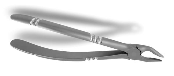 Davier d'extraction modèle anglais Fig. 67 dents de sagesse supérieures étroites