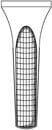 Davier d'extraction modèle anglais Fig. 79 dents de sagesse inférieures